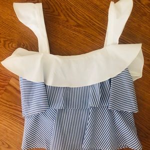 Lucy Paris Ruffled Tank